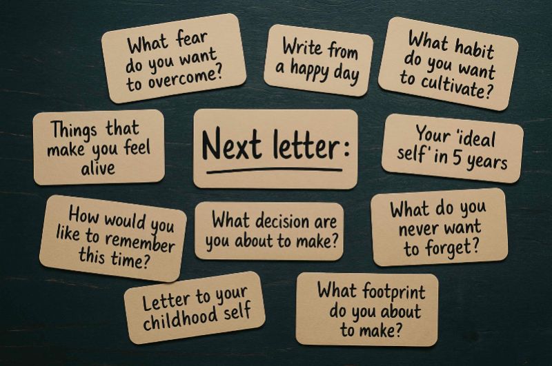 10 ideas originales para escribir tu próxima carta al futuro